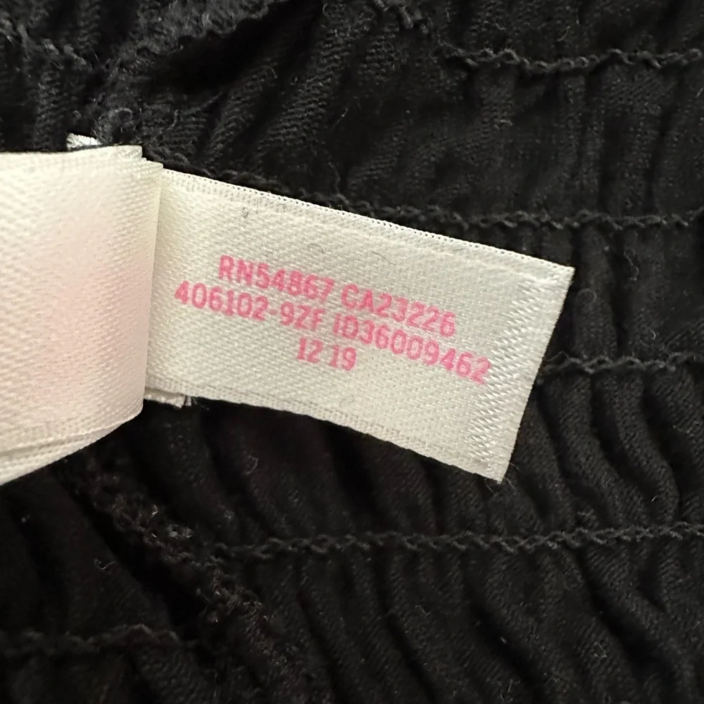 PINK Victoria’s Secret Smocked Bralette in Black Size Medium Women’s - Picture 13 of 17